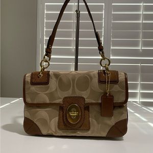 Coach Signature Soho Flap